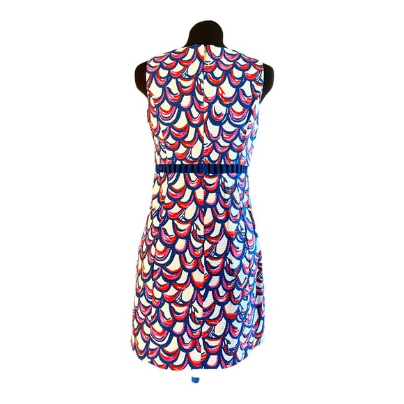 Lilly Pulitzer Iggy Shift dress Gillty design mid cut out size 6 - Picture 4 of 13